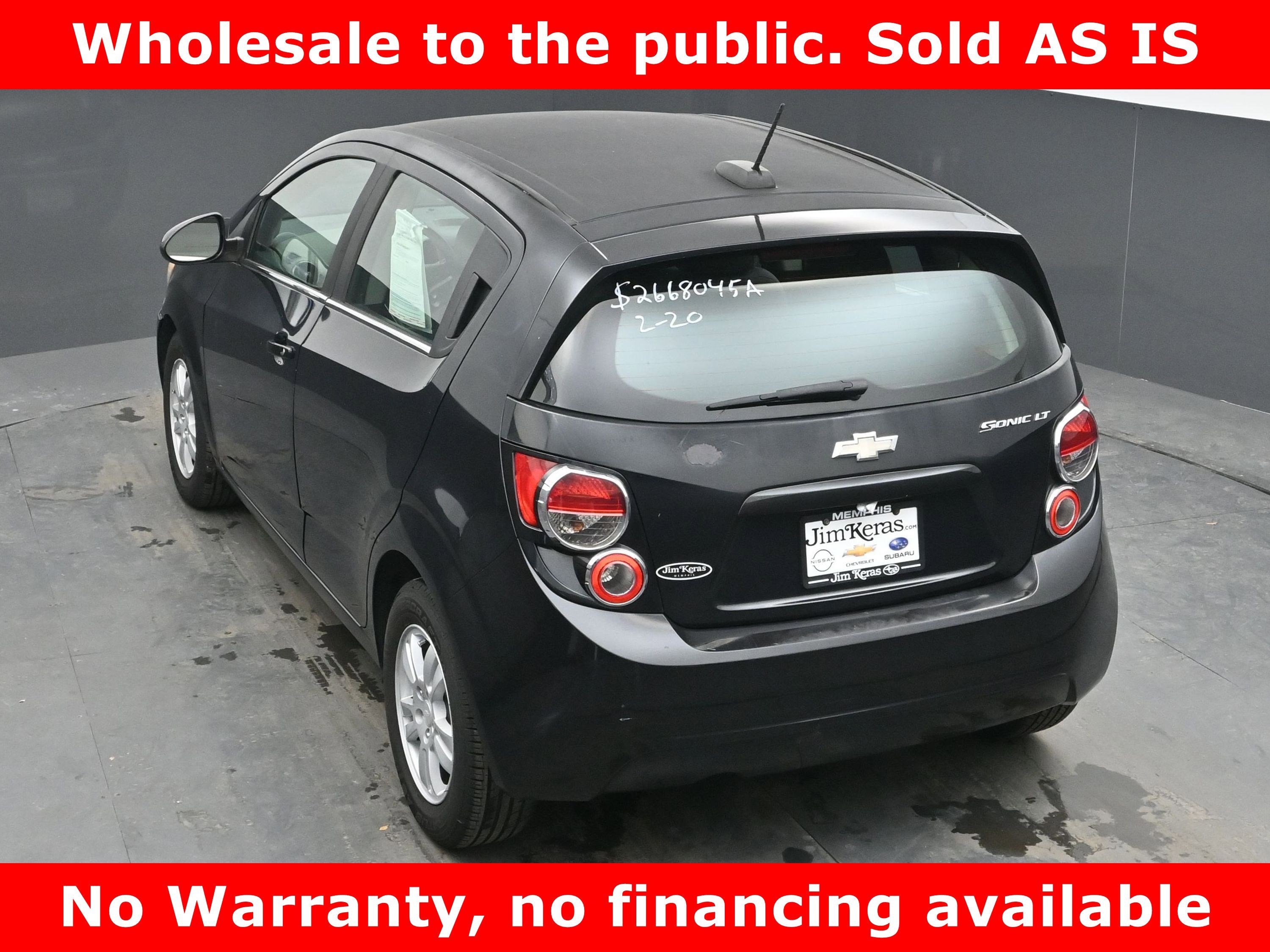 2015 Chevrolet Sonic LT