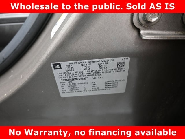 2012 GMC Terrain SLE-1