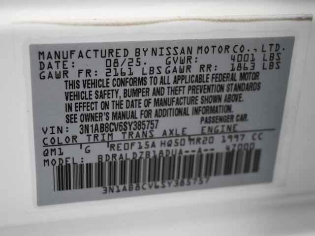 2025 Nissan Sentra SV