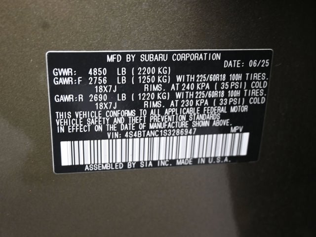 2025 Subaru Outback Limited