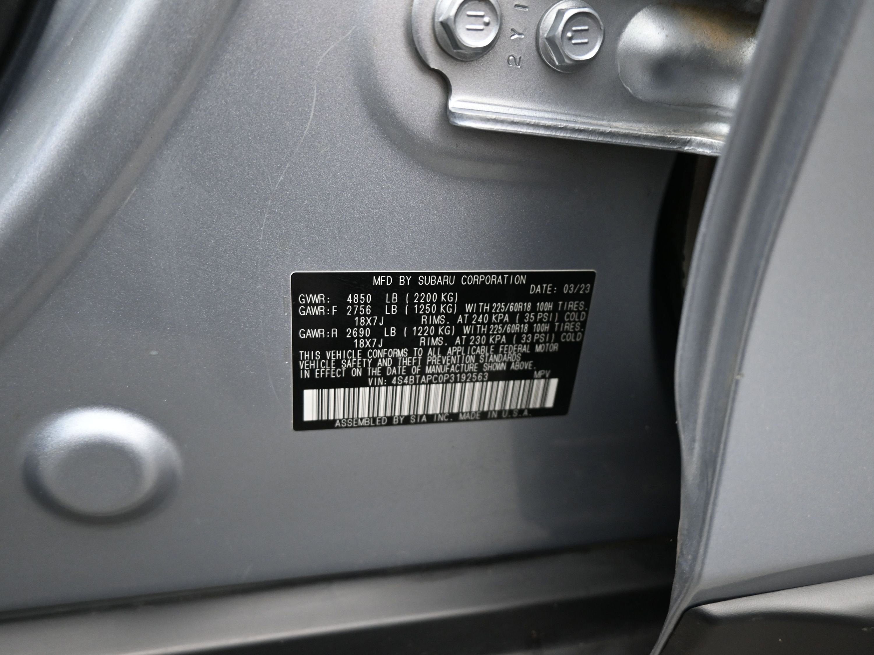 2023 Subaru Outback Touring