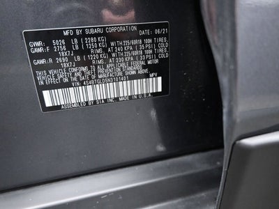 2022 Subaru Outback Onyx Edition XT