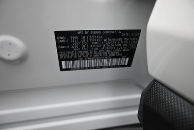 2025 Subaru Ascent Onyx Edition