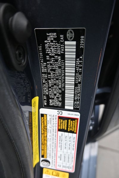 2019 Toyota Avalon XSE