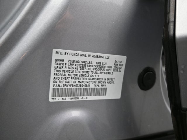 2018 Honda Pilot Elite