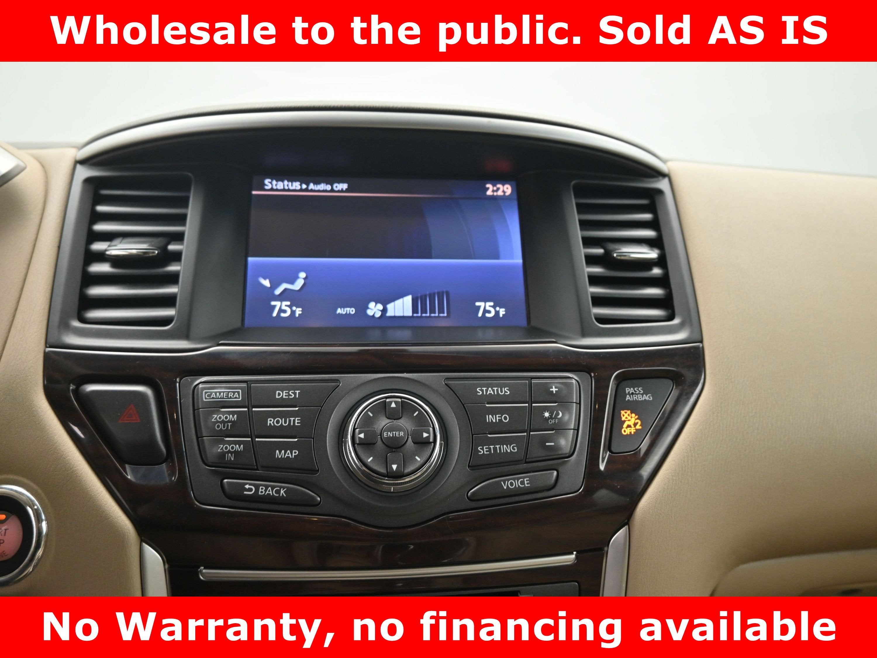 2015 Nissan Pathfinder Platinum