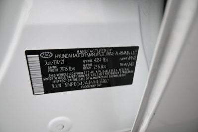2022 Hyundai Sonata SE