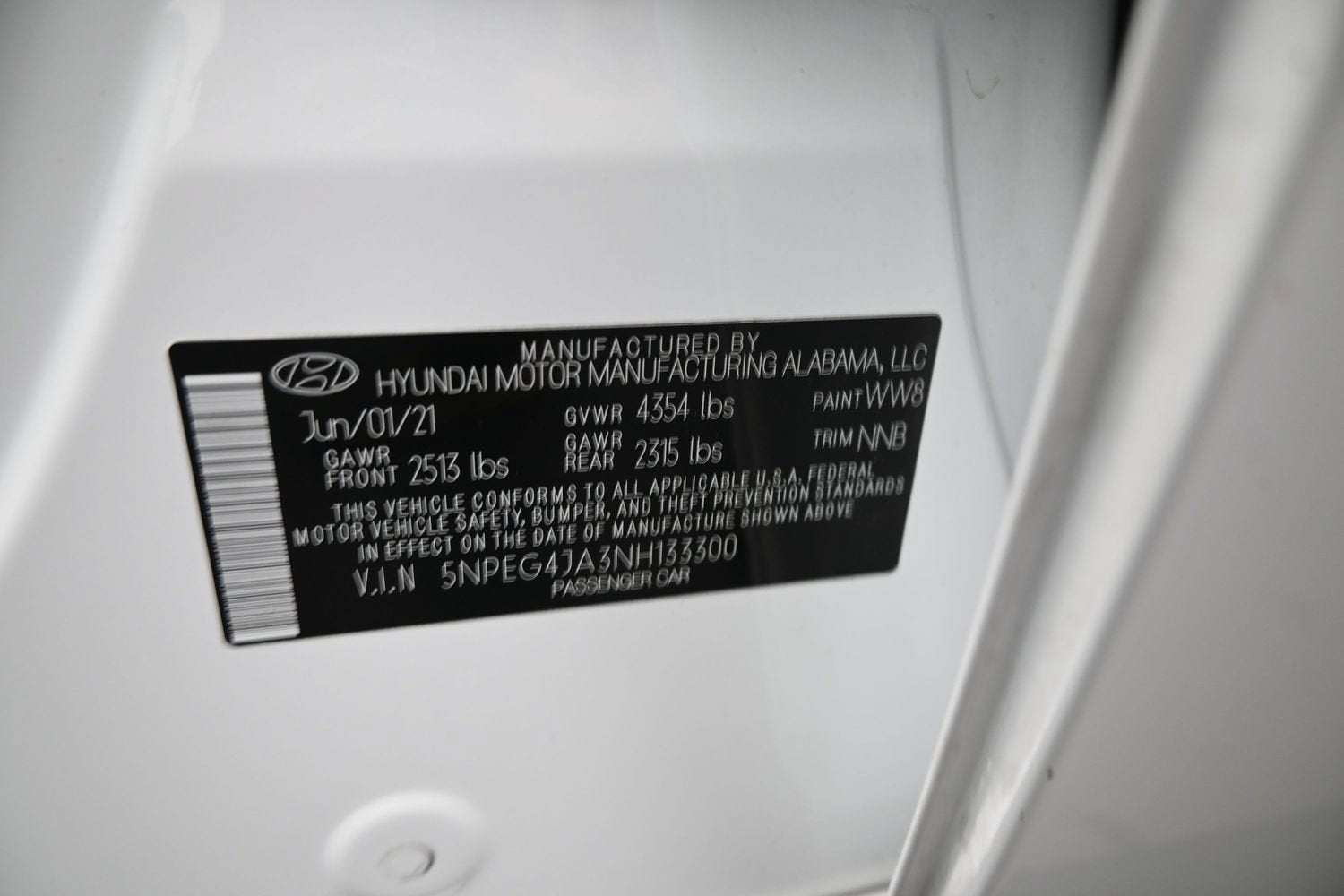 2022 Hyundai Sonata SE