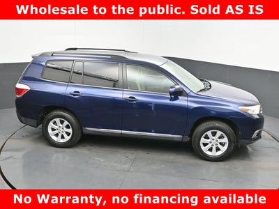 2013 Toyota Highlander Plus