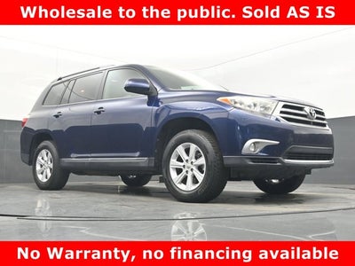 2013 Toyota Highlander Plus