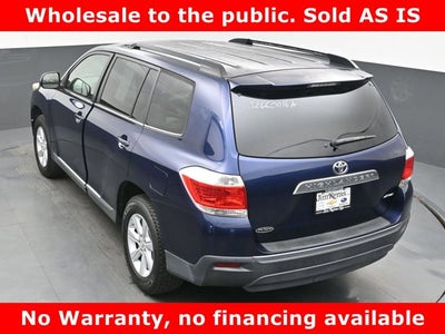 2013 Toyota Highlander Plus