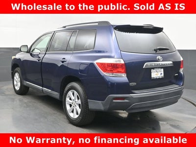 2013 Toyota Highlander Plus