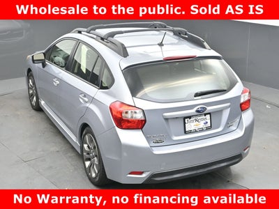 2015 Subaru Impreza Wagon 2.0i Sport Premium