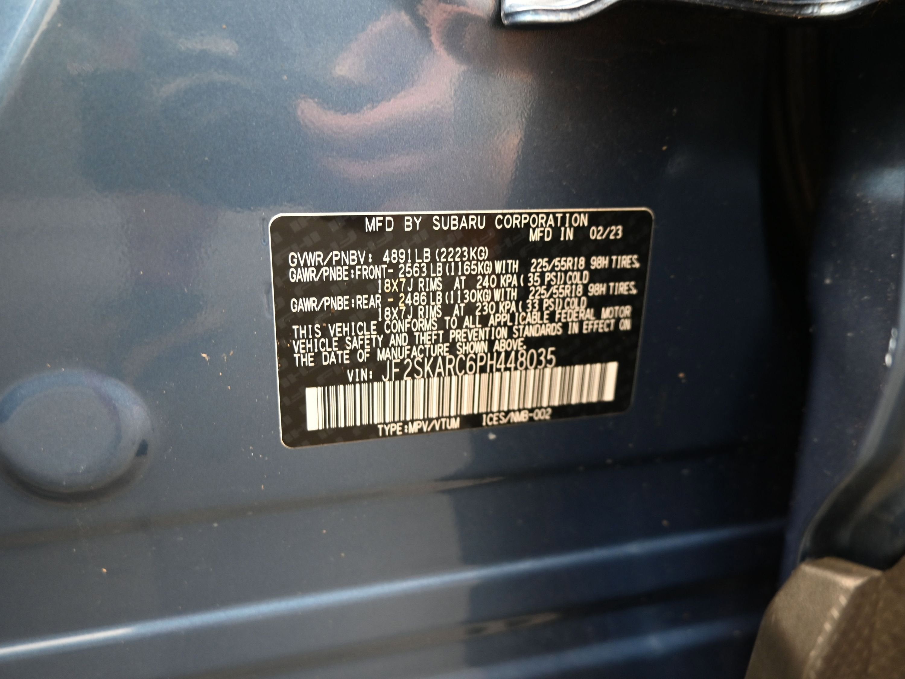 2023 Subaru Forester Touring