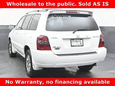 2007 Toyota Highlander Base
