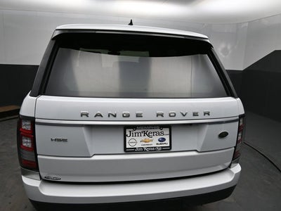 2017 Land Rover Range Rover HSE