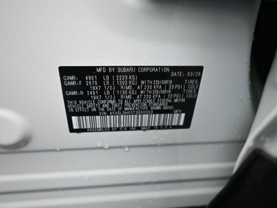 2026 Subaru FORESTER Sport