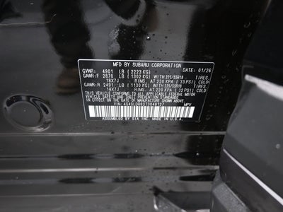 2026 Subaru FORESTER Limited