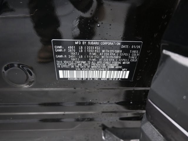 2026 Subaru FORESTER Limited