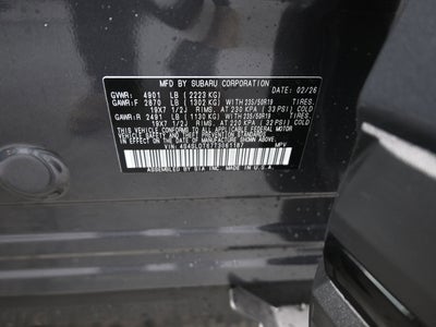 2026 Subaru FORESTER Touring