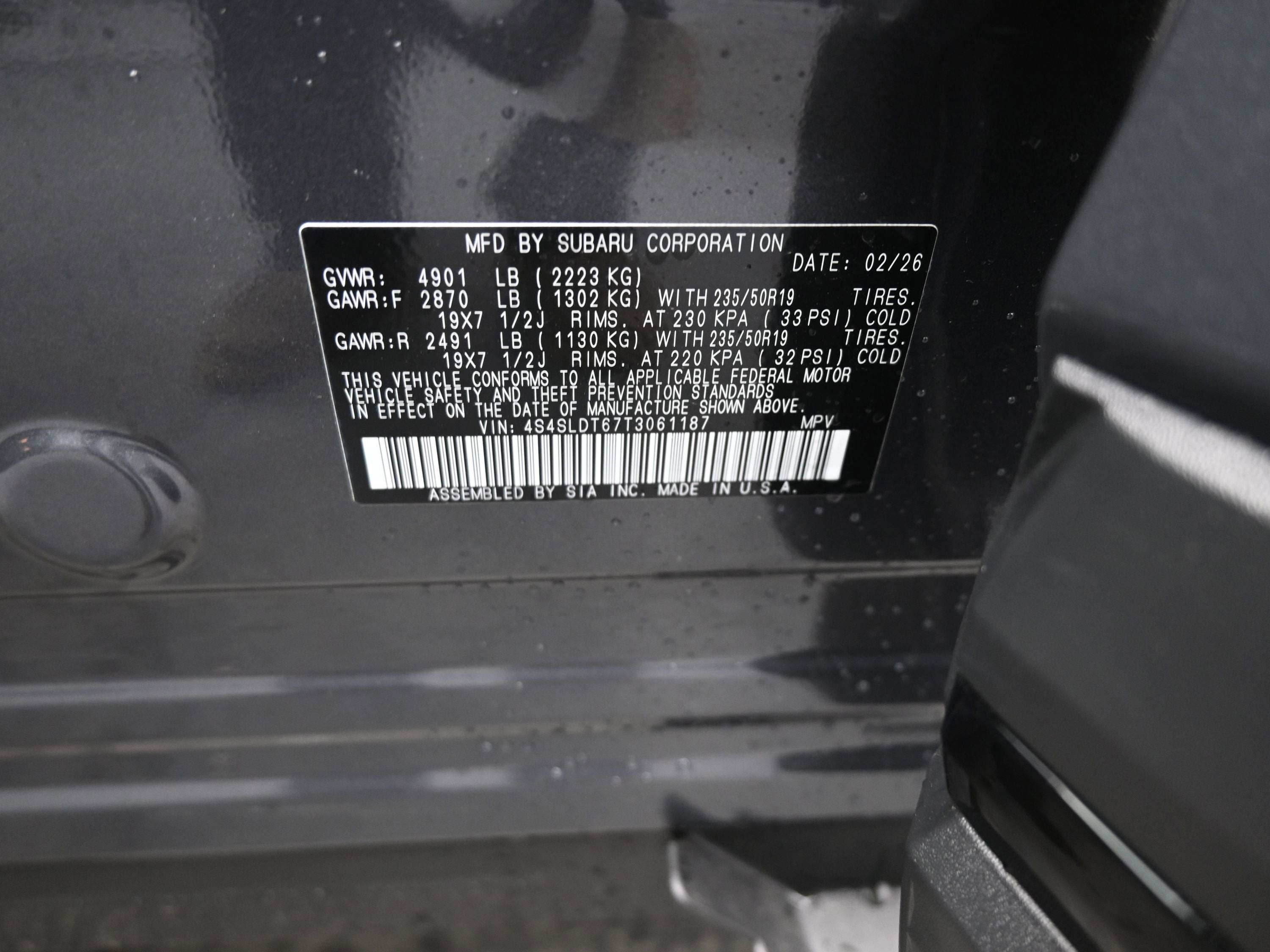 2026 Subaru FORESTER Touring