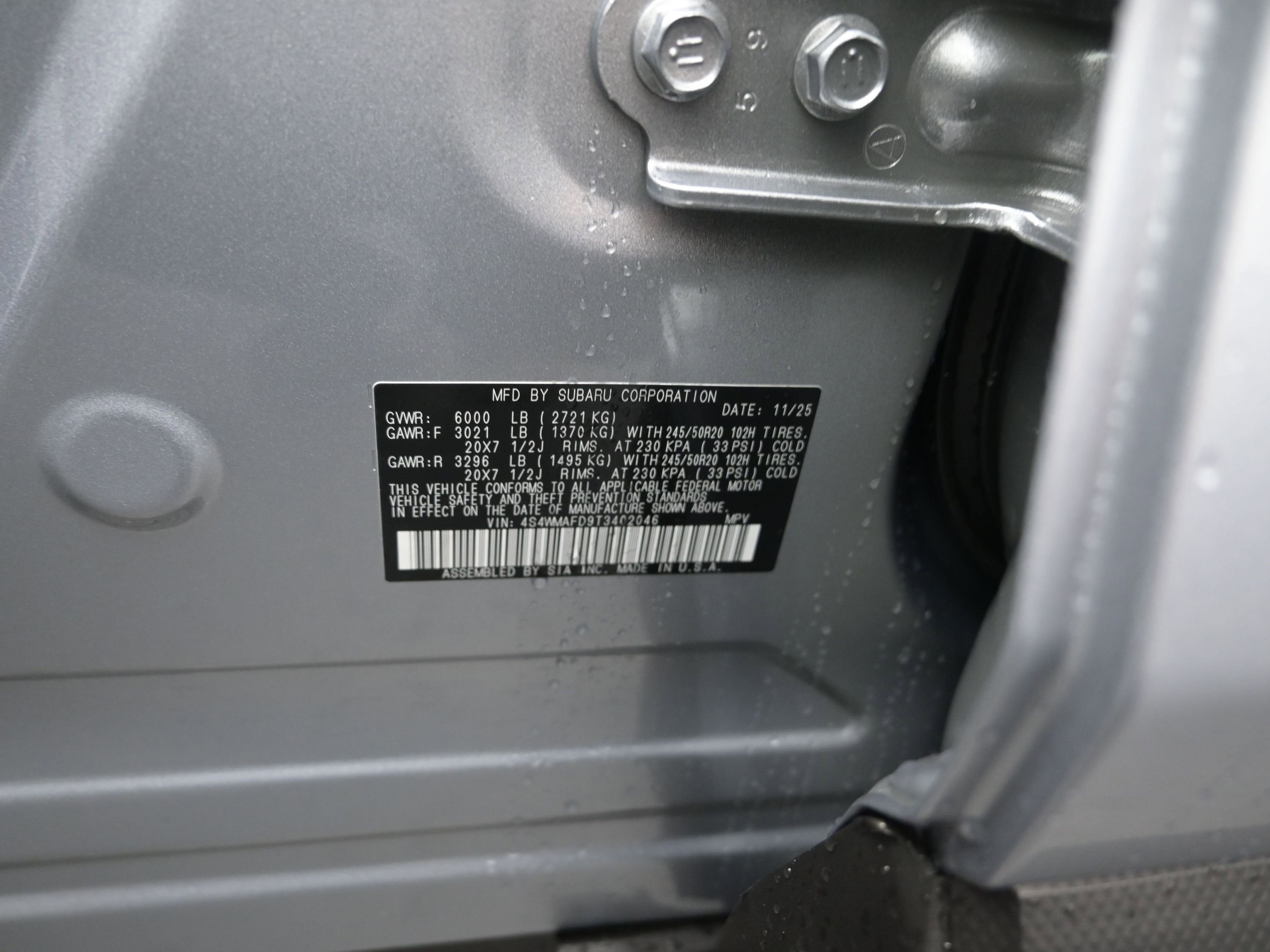 2026 Subaru ASCENT Limited 8-Passenger