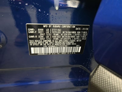 2026 Subaru ASCENT Onyx Edition Touring 7-Passenger