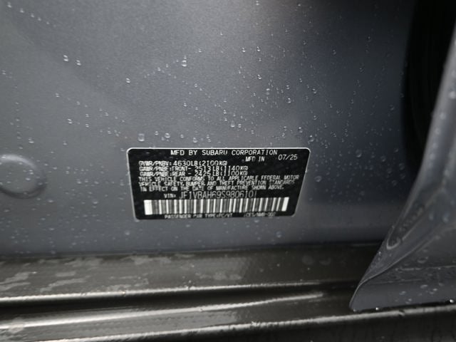 2025 Subaru WRX Premium