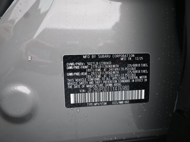 2026 Subaru OUTBACK Limited