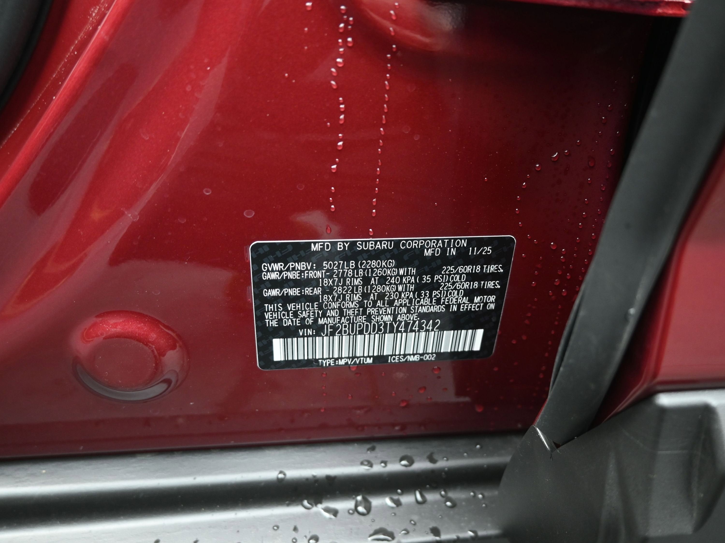 2026 Subaru OUTBACK Limited