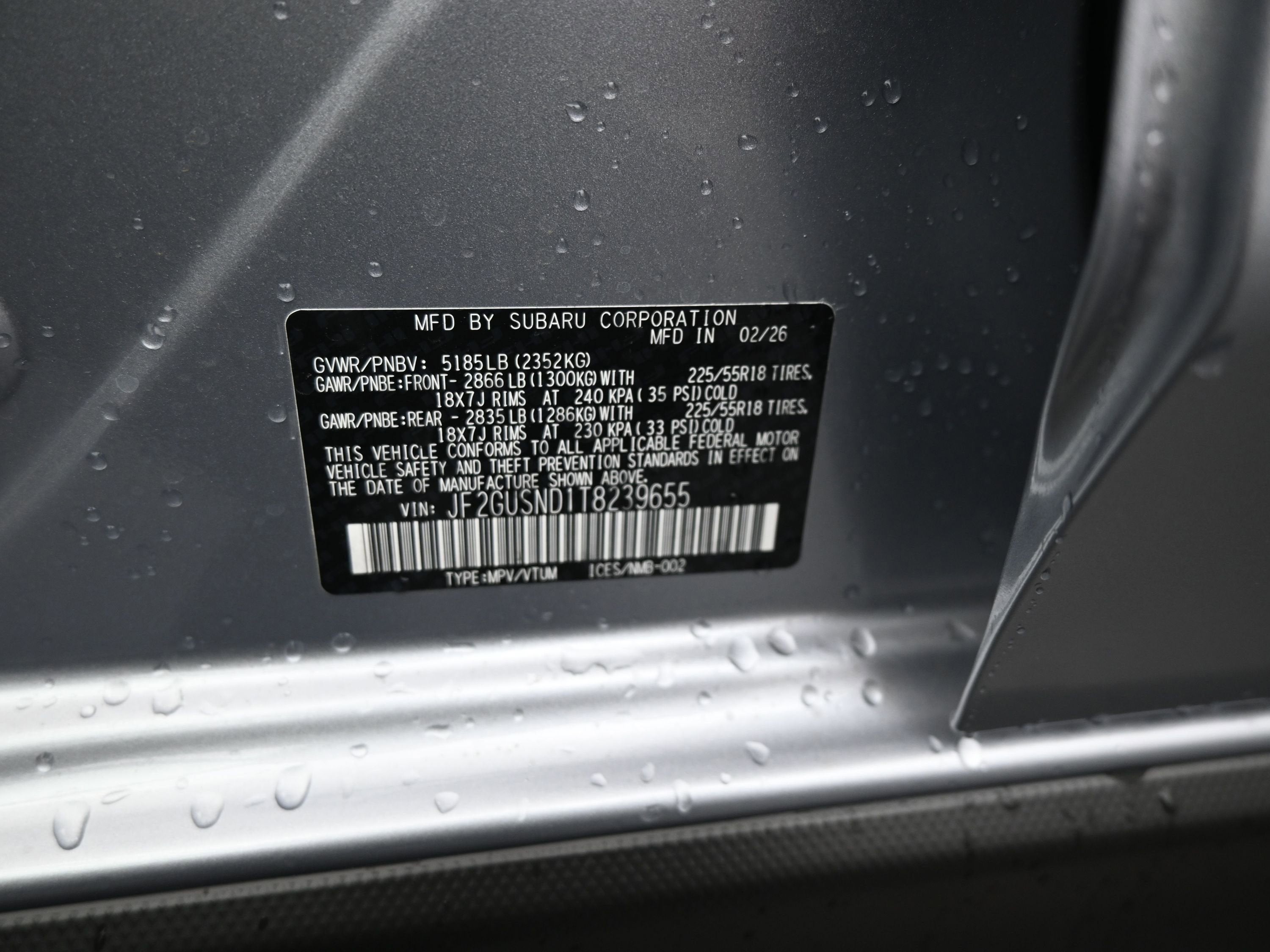 2026 Subaru CROSSTREK Limited Hybrid