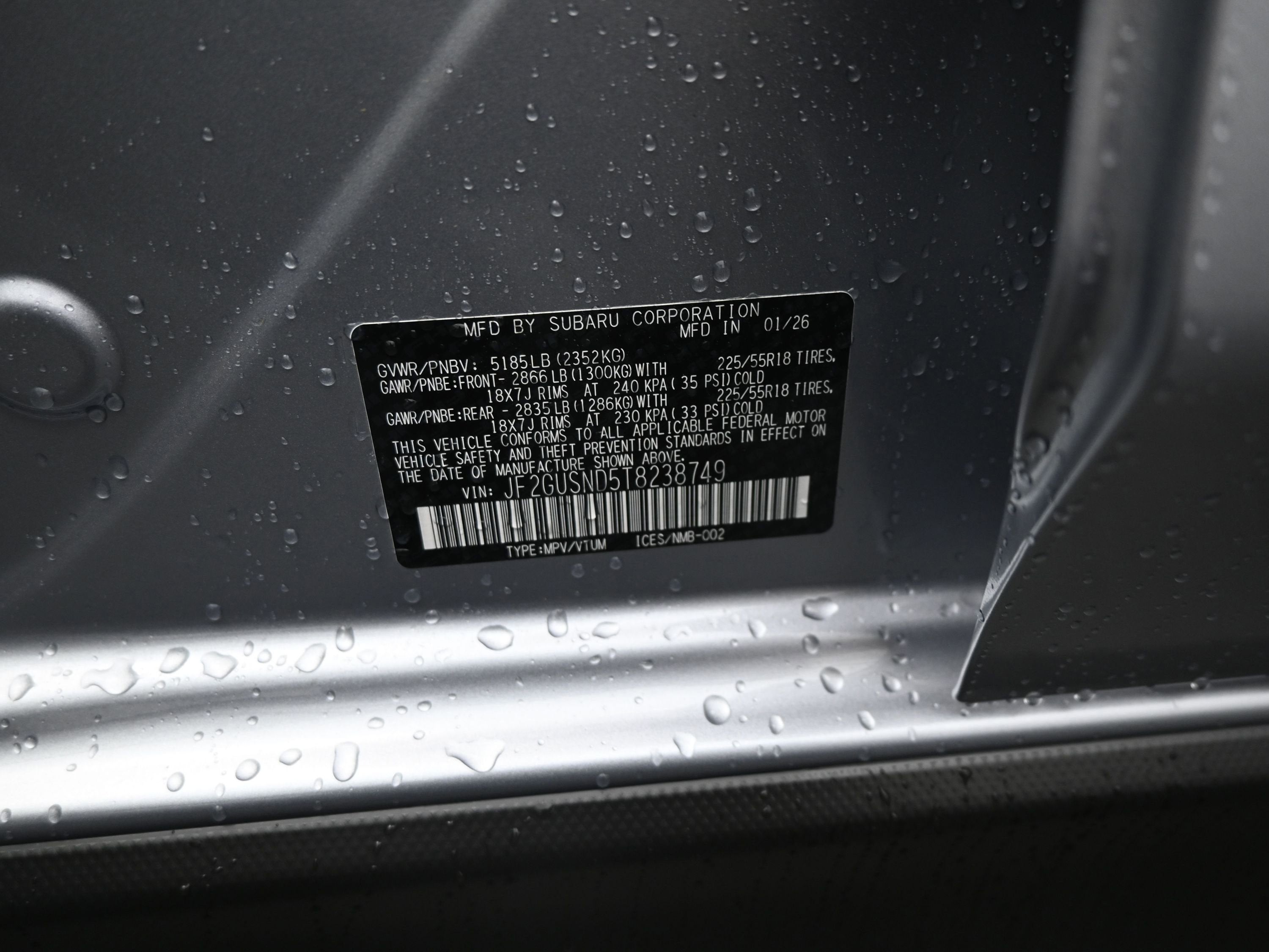 2026 Subaru CROSSTREK Limited Hybrid