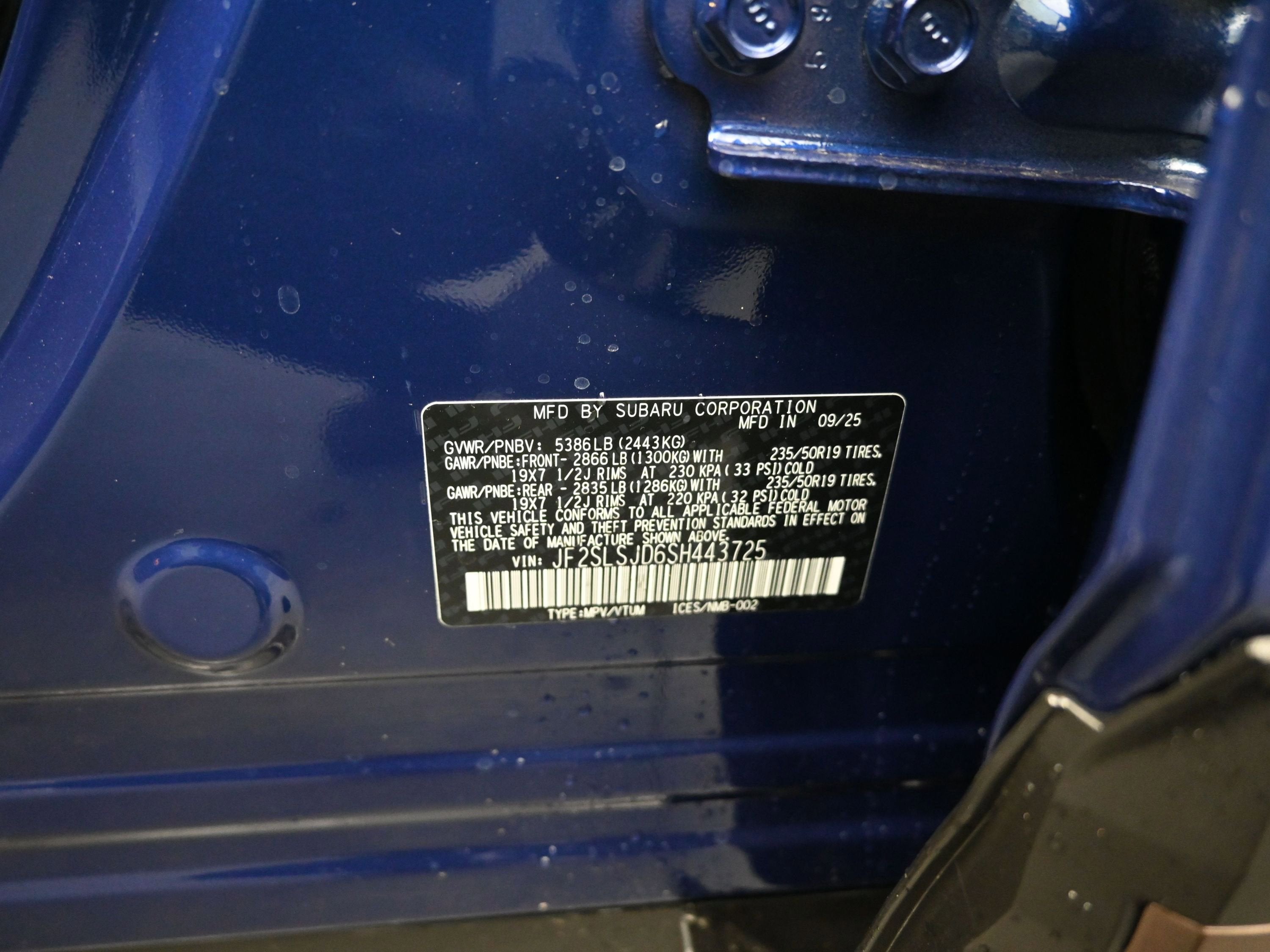 2025 Subaru FORESTER Sport Hybrid