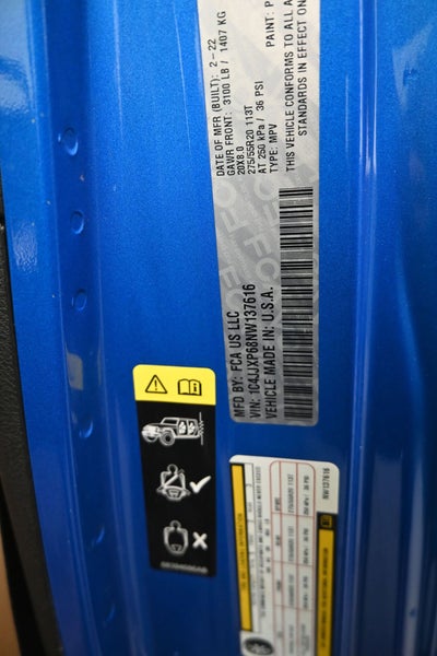 2022 Jeep Wrangler 4xe Unlimited Sahara