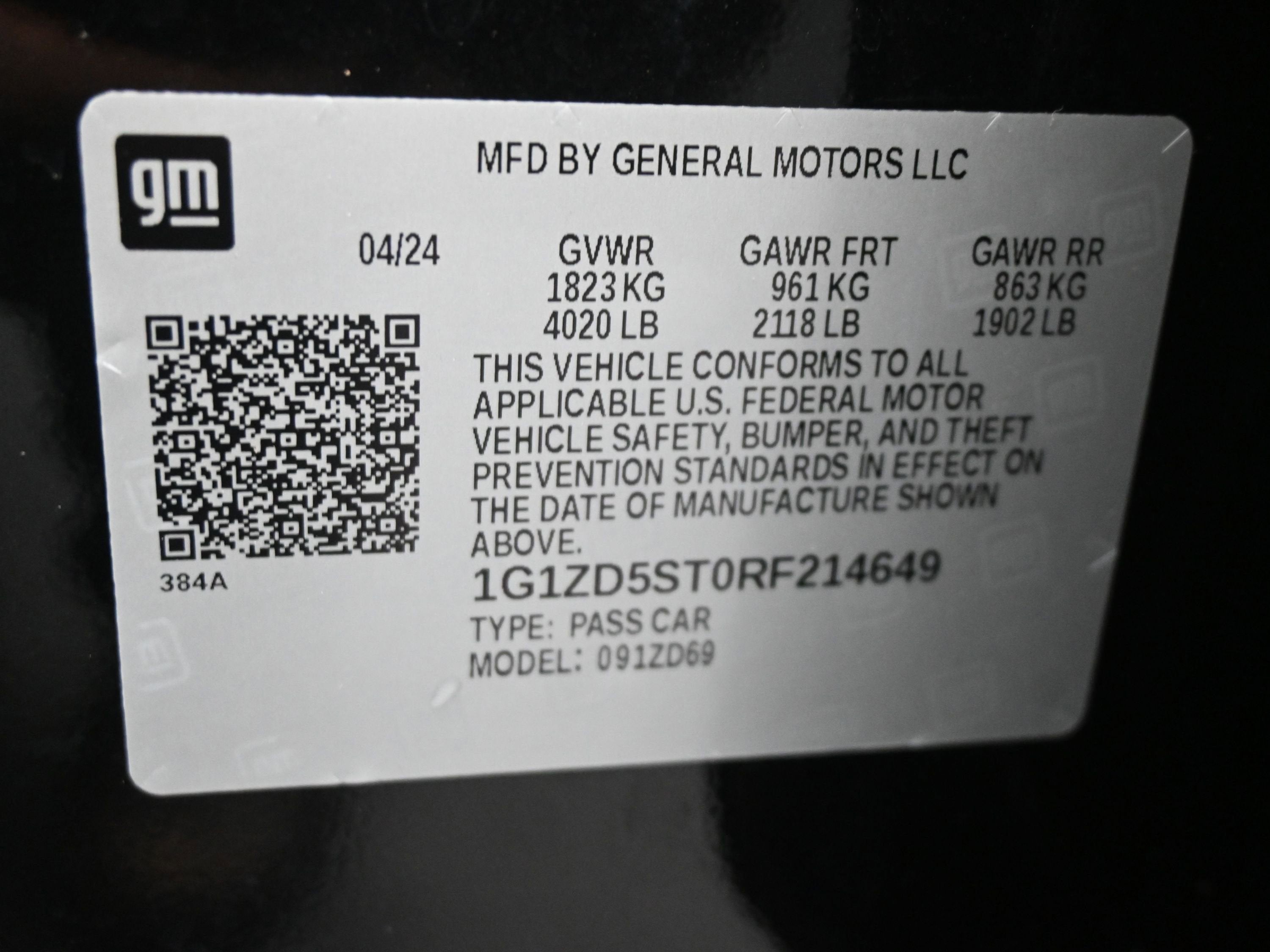 2024 Chevrolet Malibu LT