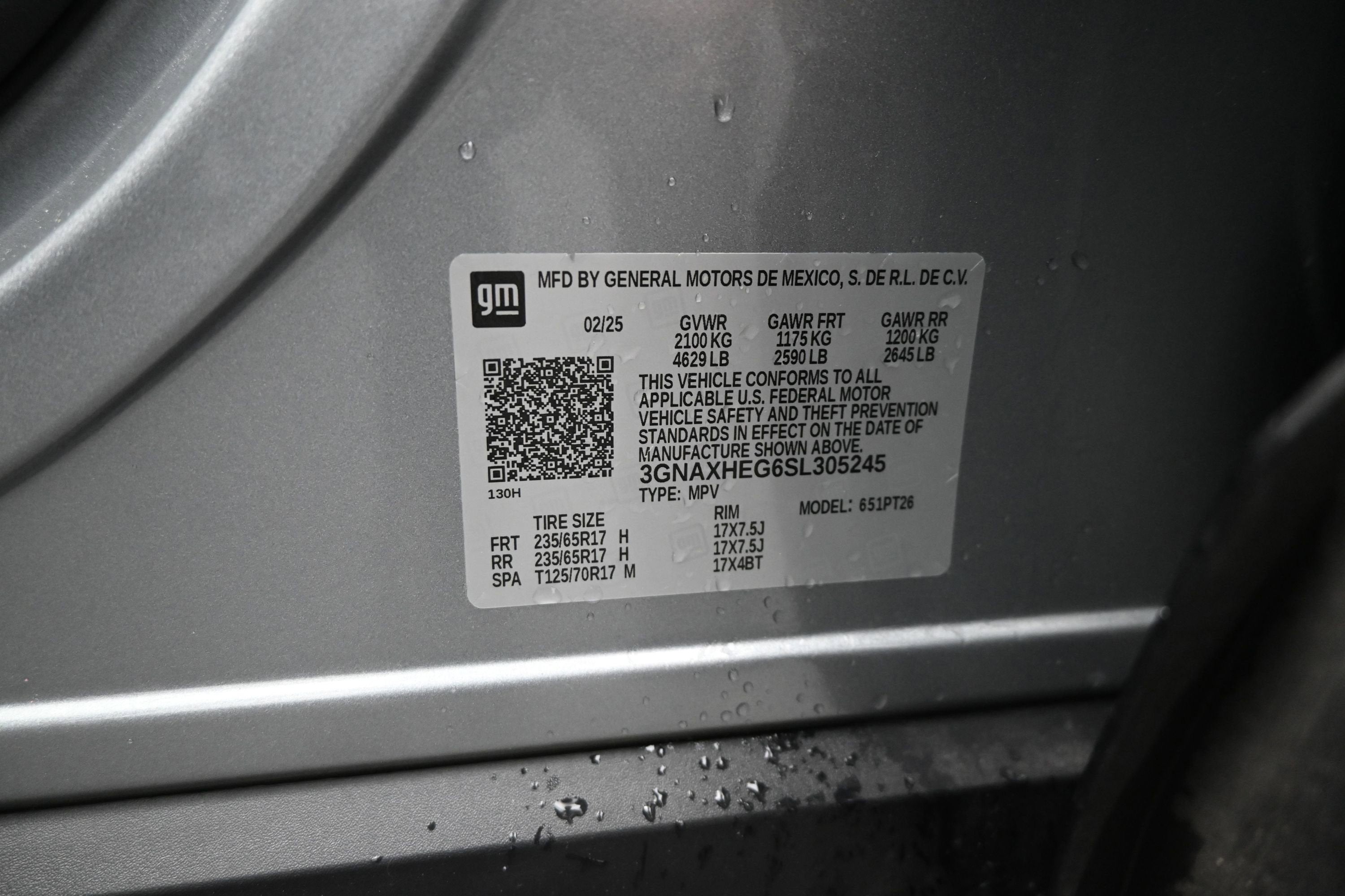 2025 Chevrolet Equinox FWD LT