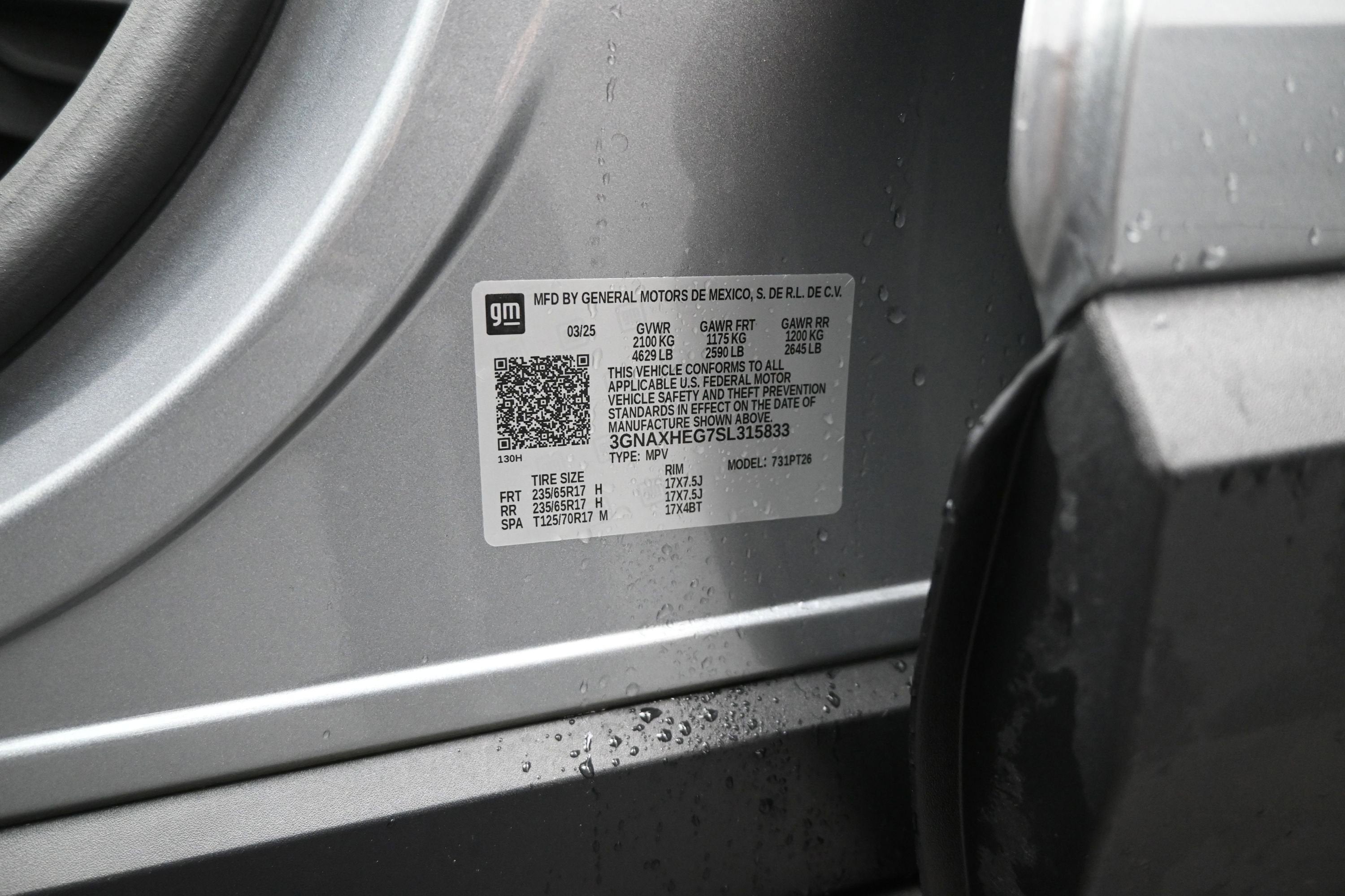 2025 Chevrolet Equinox FWD LT