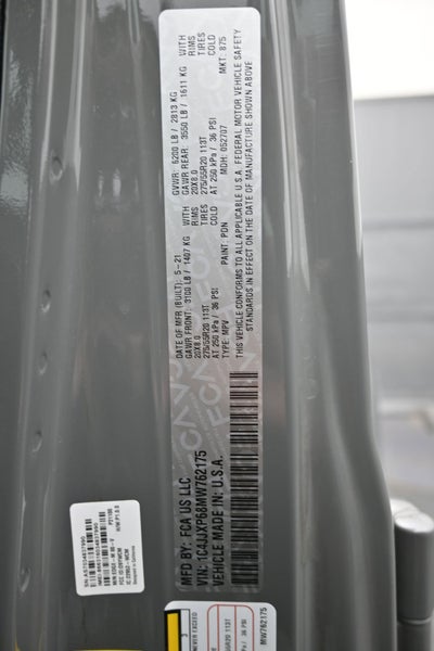 2021 Jeep Wrangler 4xe Unlimited Sahara