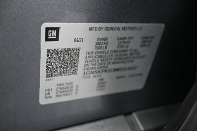 2021 Chevrolet Tahoe Z71