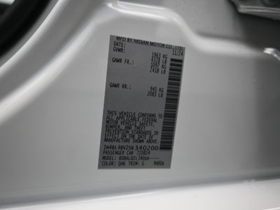 2025 Nissan Altima S