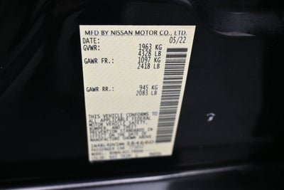 2022 Nissan Altima 2.5 SV