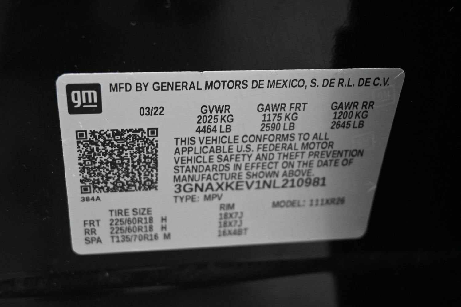 2022 Chevrolet Equinox LT