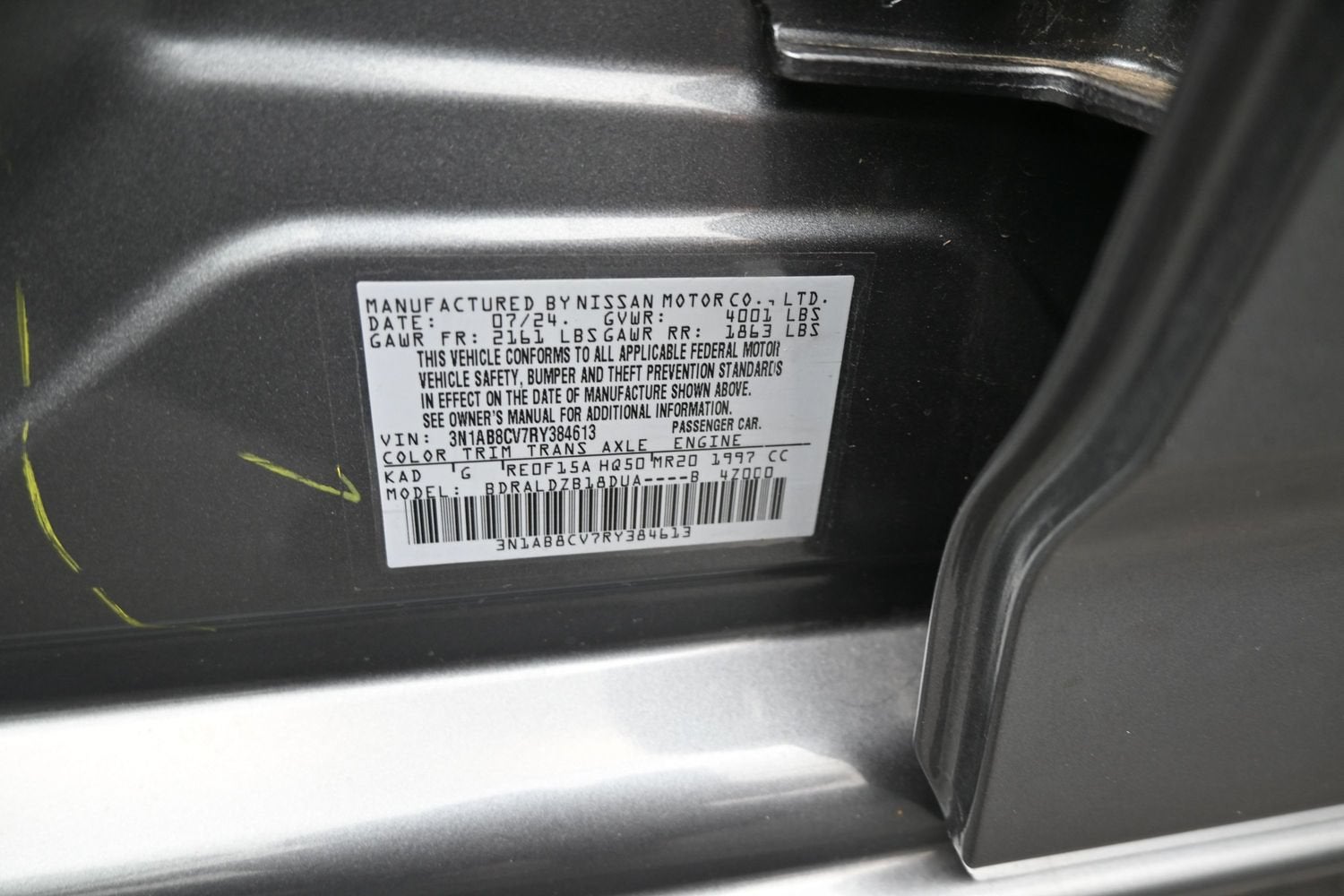 2024 Nissan Sentra SV