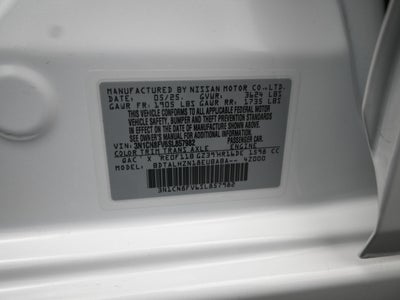 2025 Nissan Versa SR