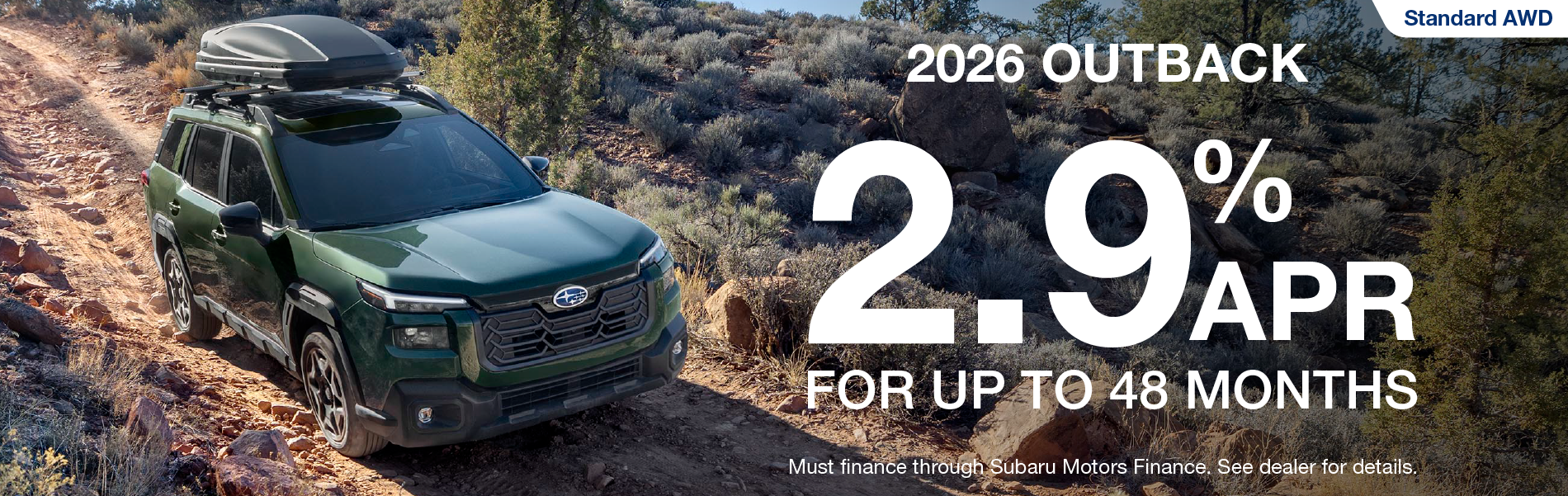 2026 Outback Specials