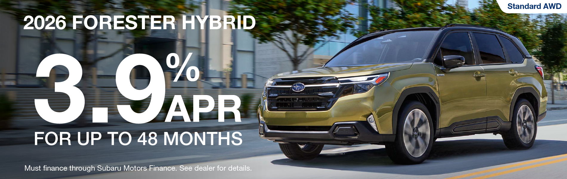 2026 Forester Hybrid Specials