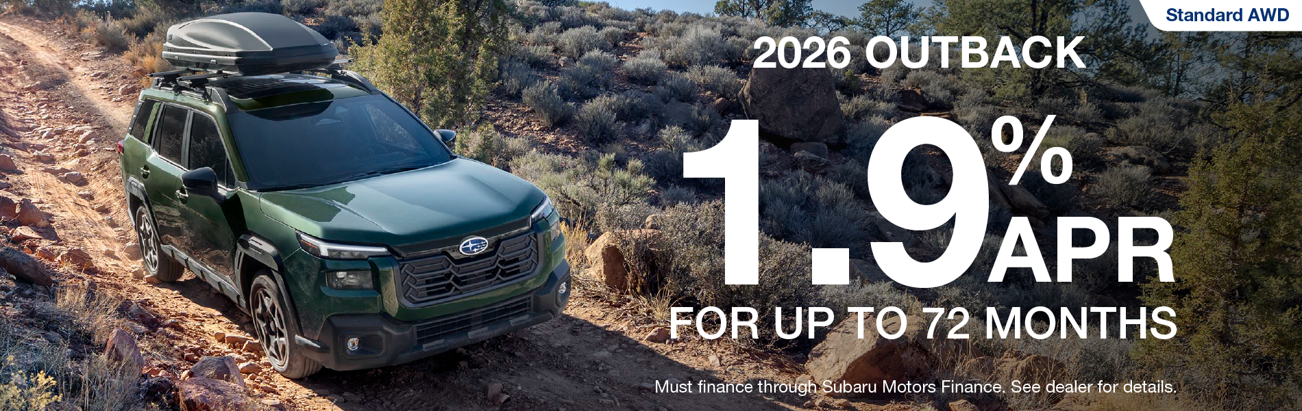 2026 Outback Specials