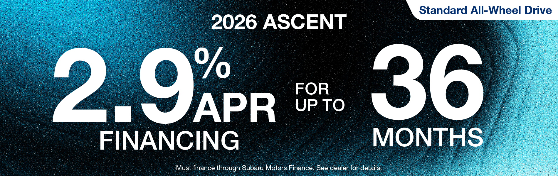 2026 Ascent Specials