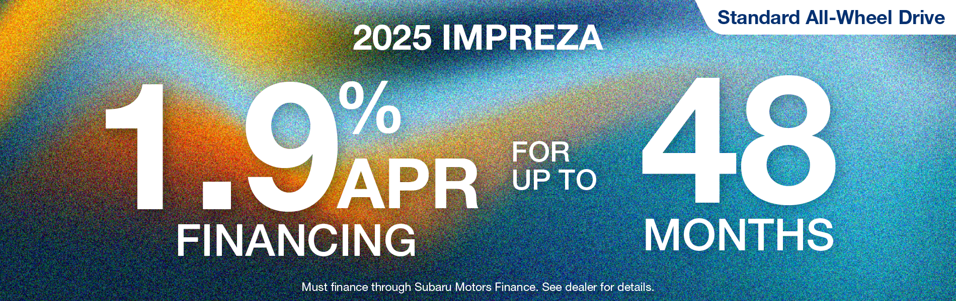 2025 Impreza Specials