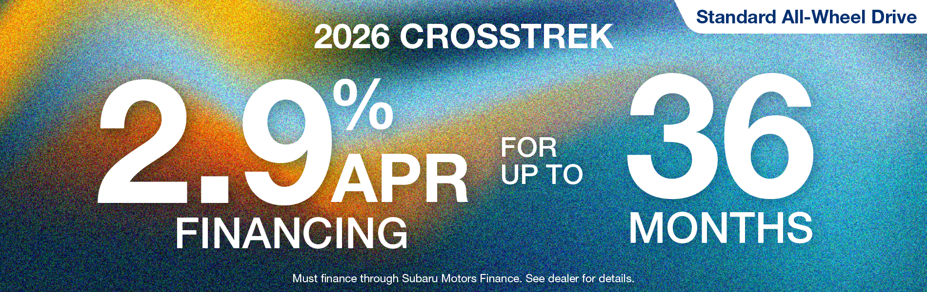 2026 Crosstrek Specials